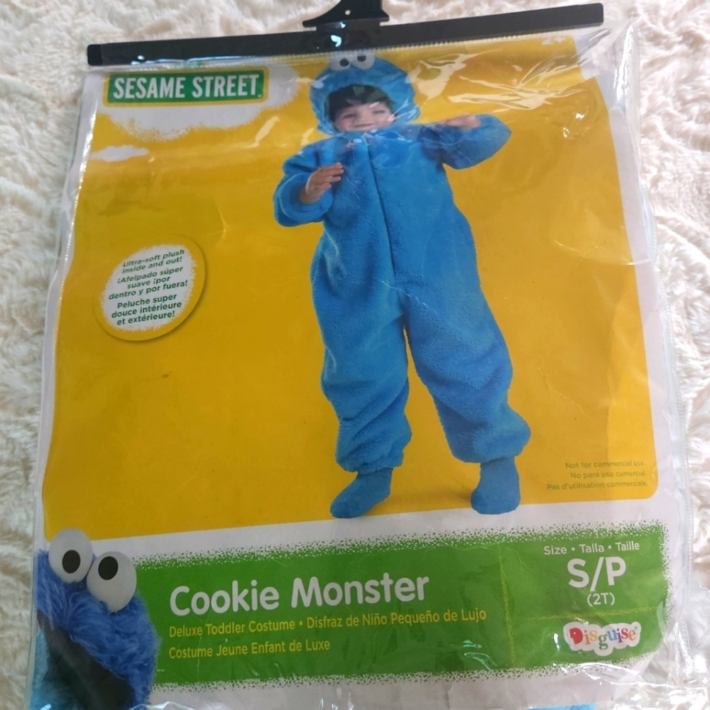 Toddler Cookie Monster Costume